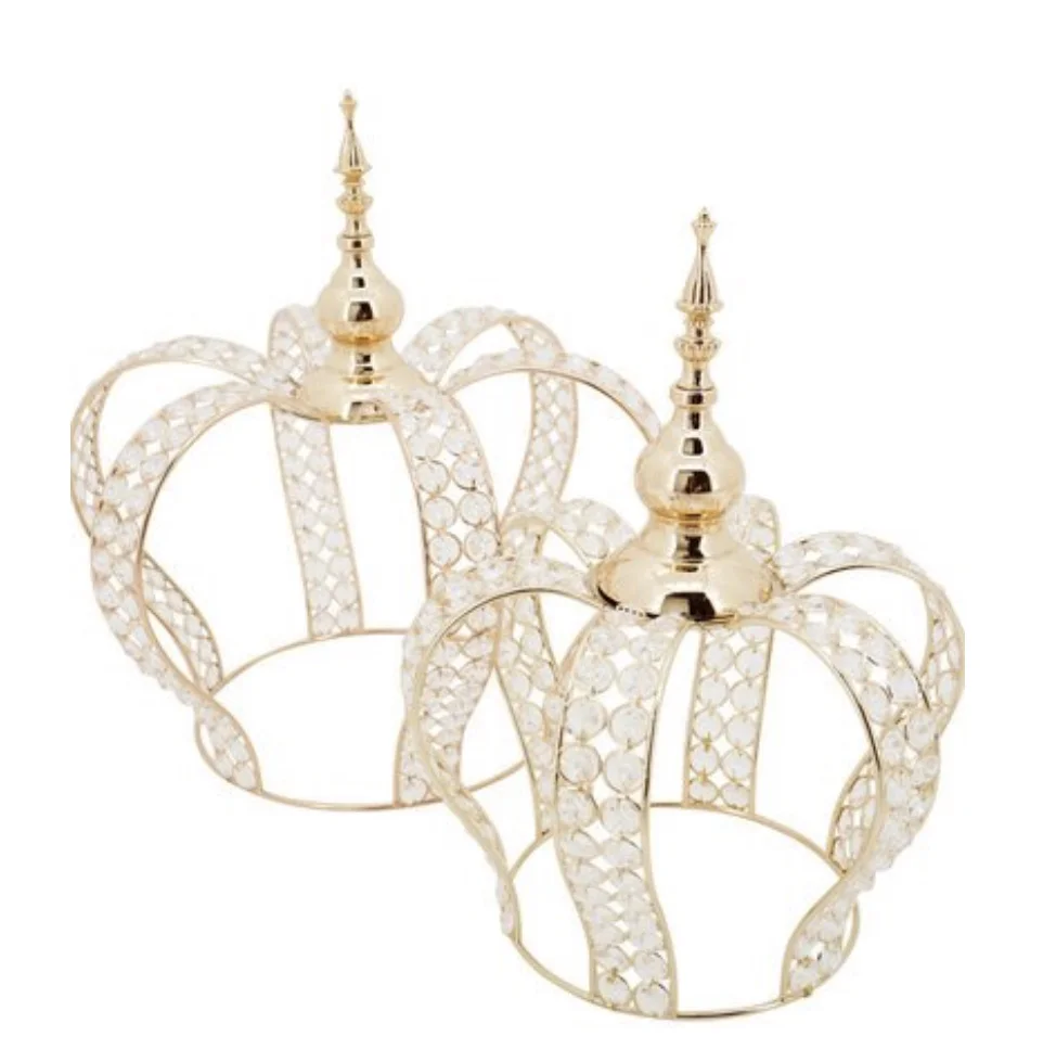 12” Tall Gold Crown