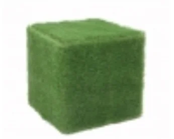 Grass Cube ottoman