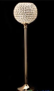 Gold Bubble Vase 37”
