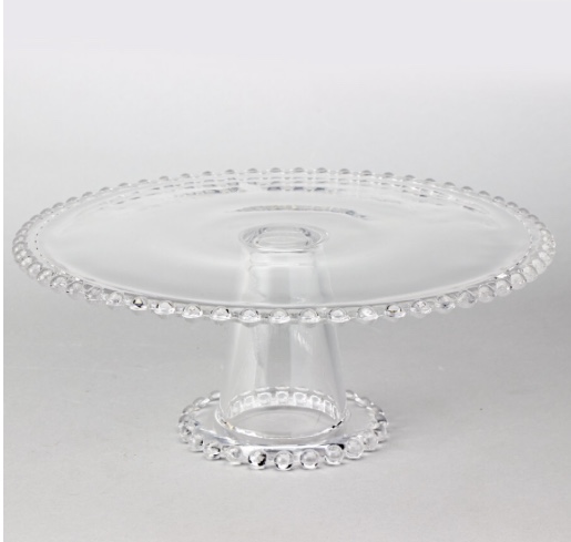 Glass Beaded Edge Cake Base #28
