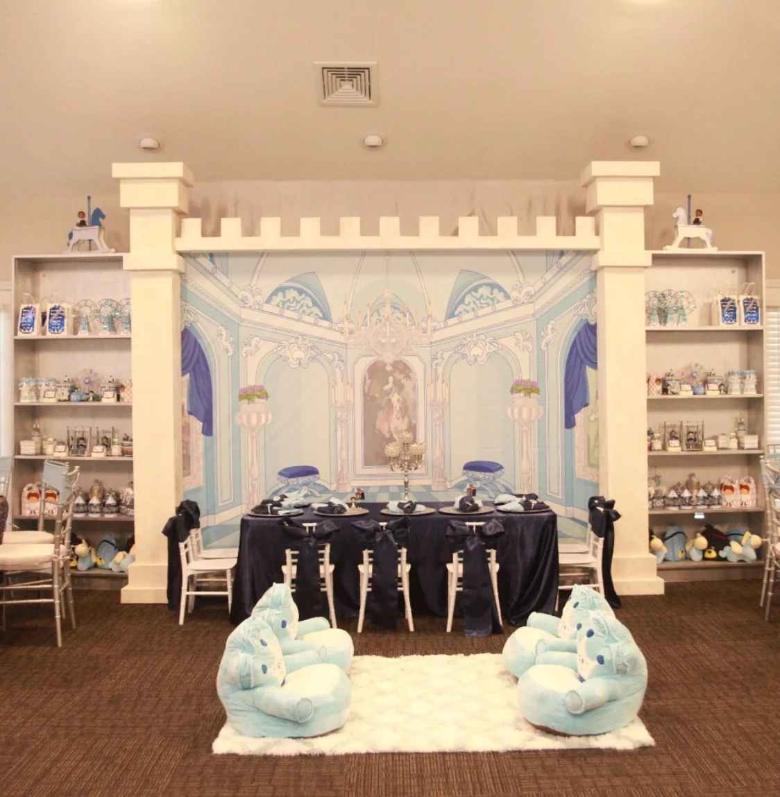 Silver Bookshelf’s