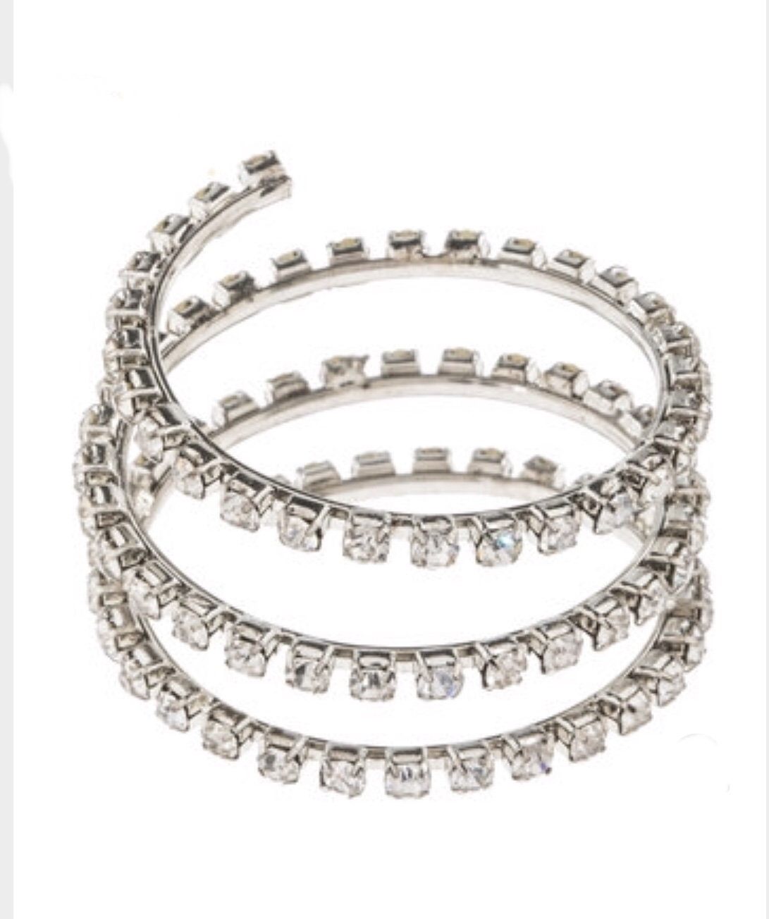 Robert Stanley Rhinestone Napkin Ring