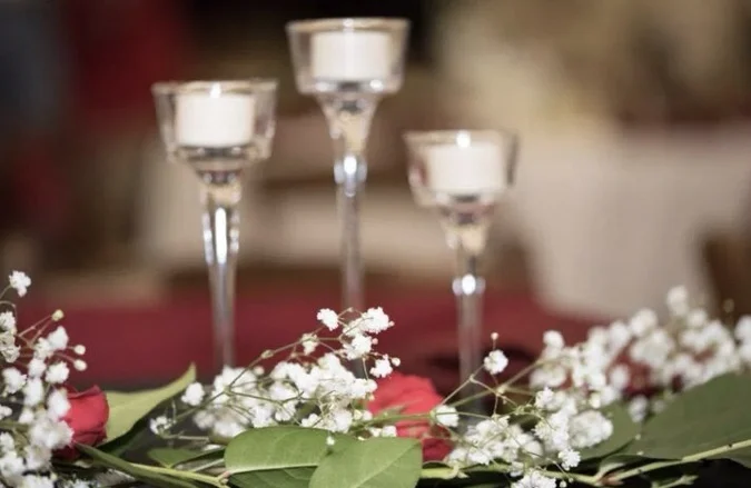 Single Stem Glass Votives