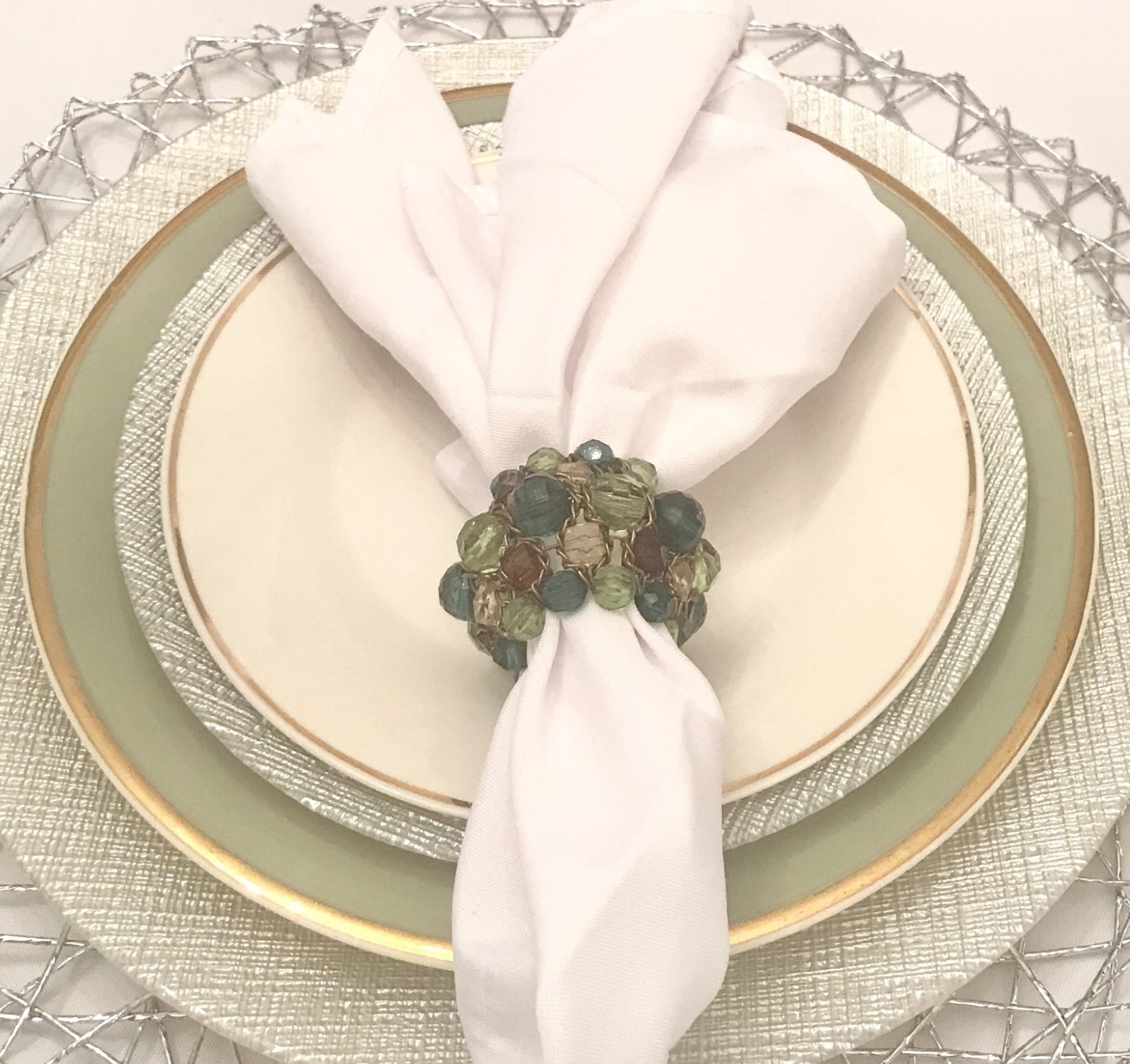 Emerald Green w Brown and green
