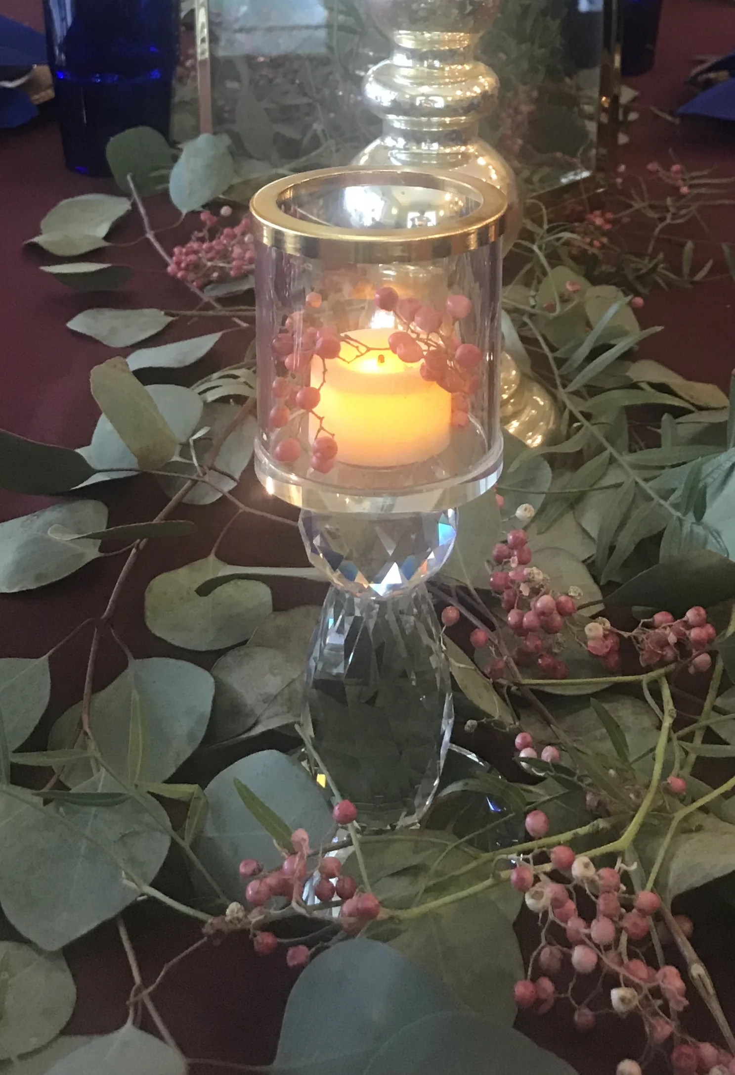 Crystal Tea Light Holder