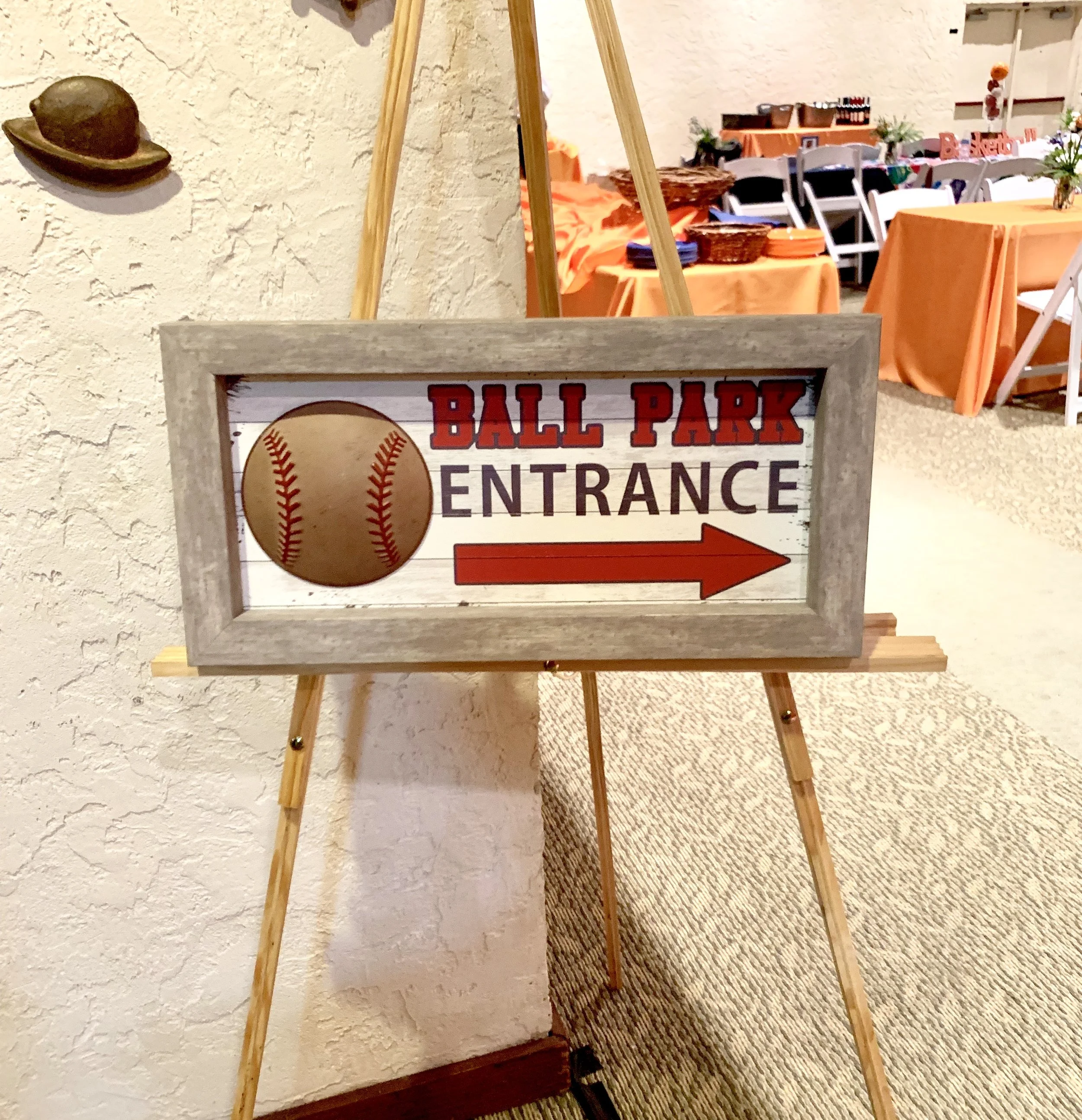 Ball Park Entrance Sign