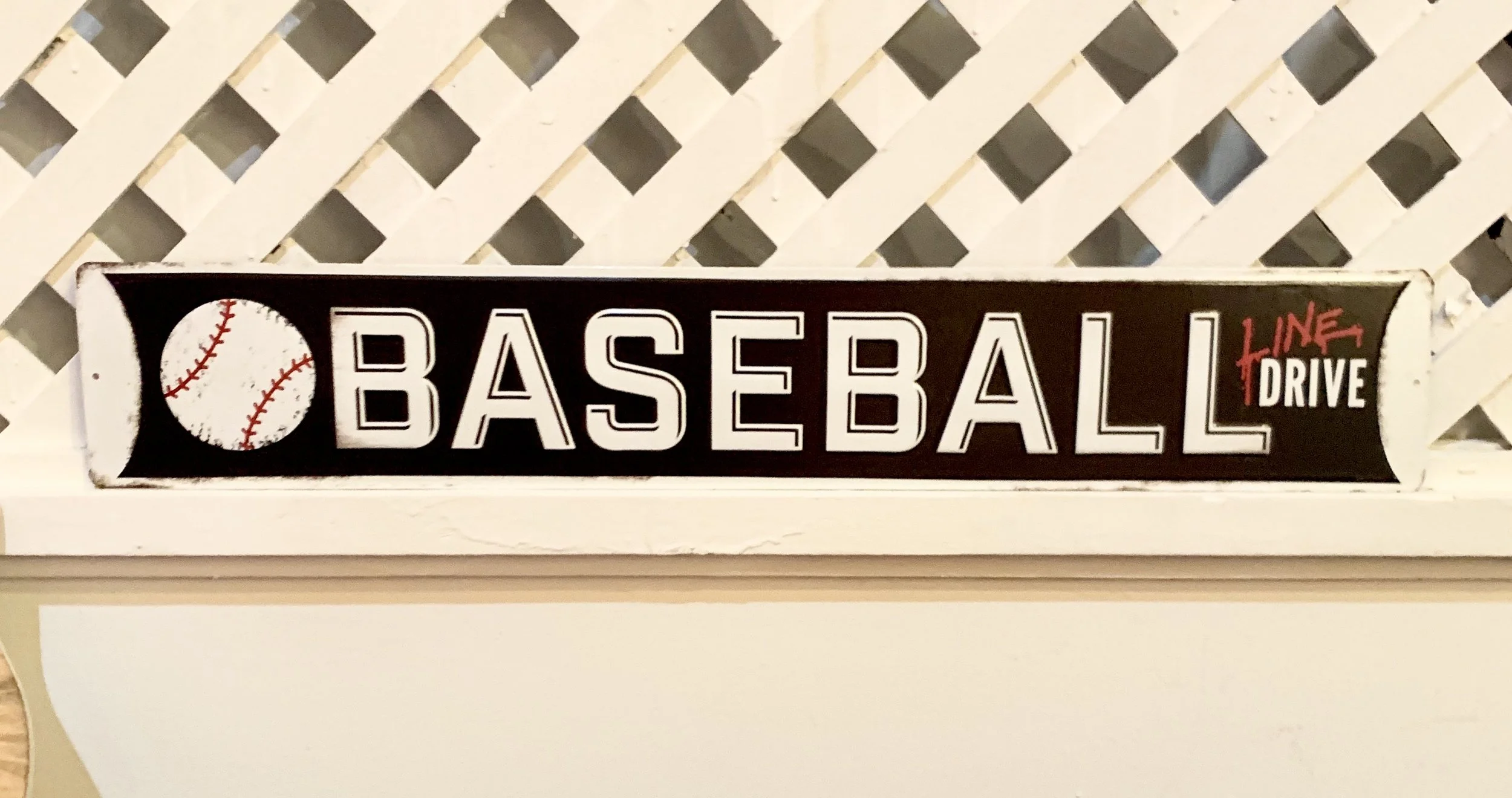 Baseball Sign