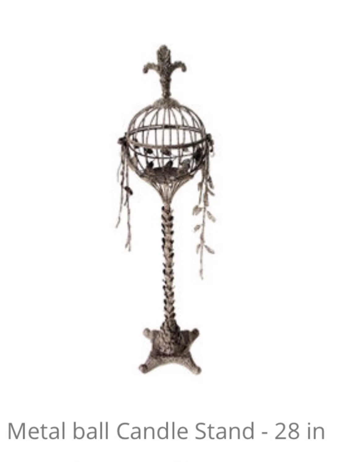 Metal gage on Pedestal