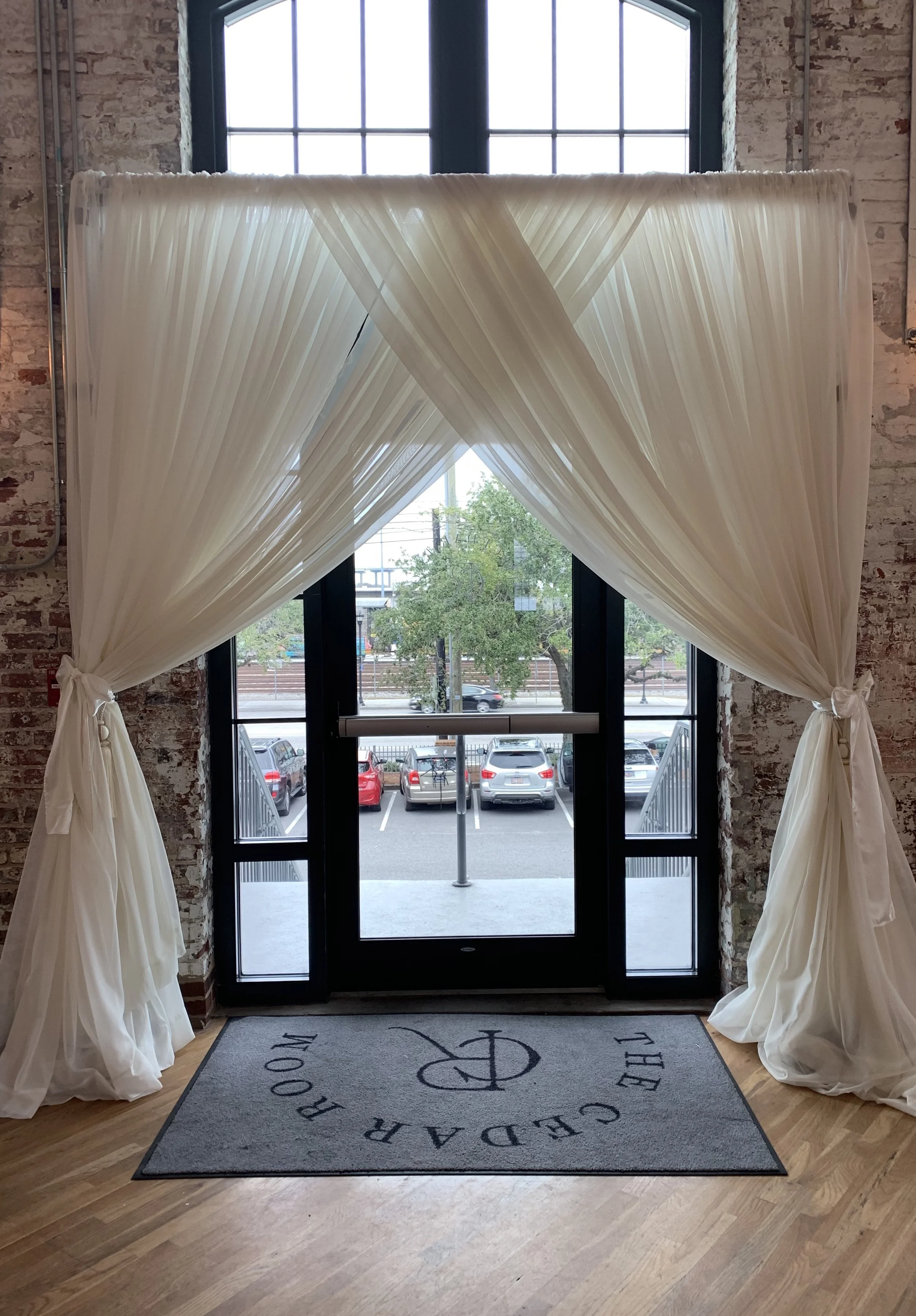 Entrance Draping