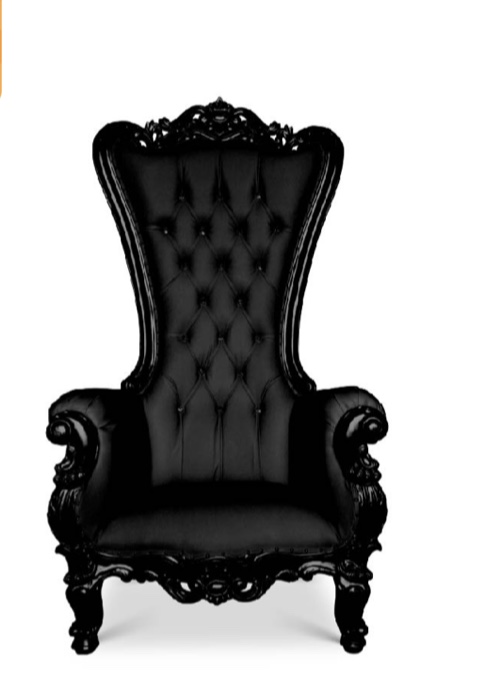 Black w Black Trim King Chairs