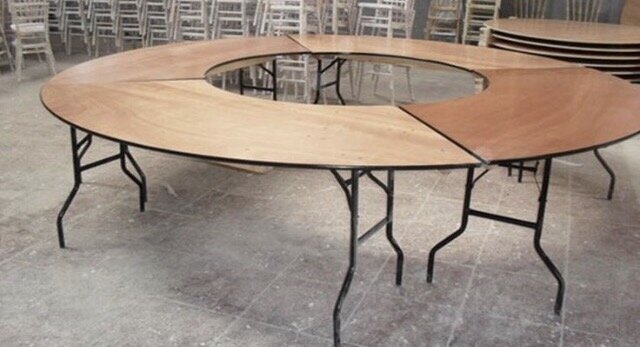 Serpentine Table
