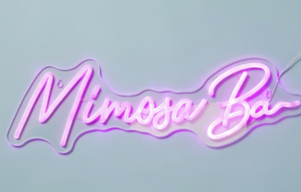 Light up Mimosa Bar