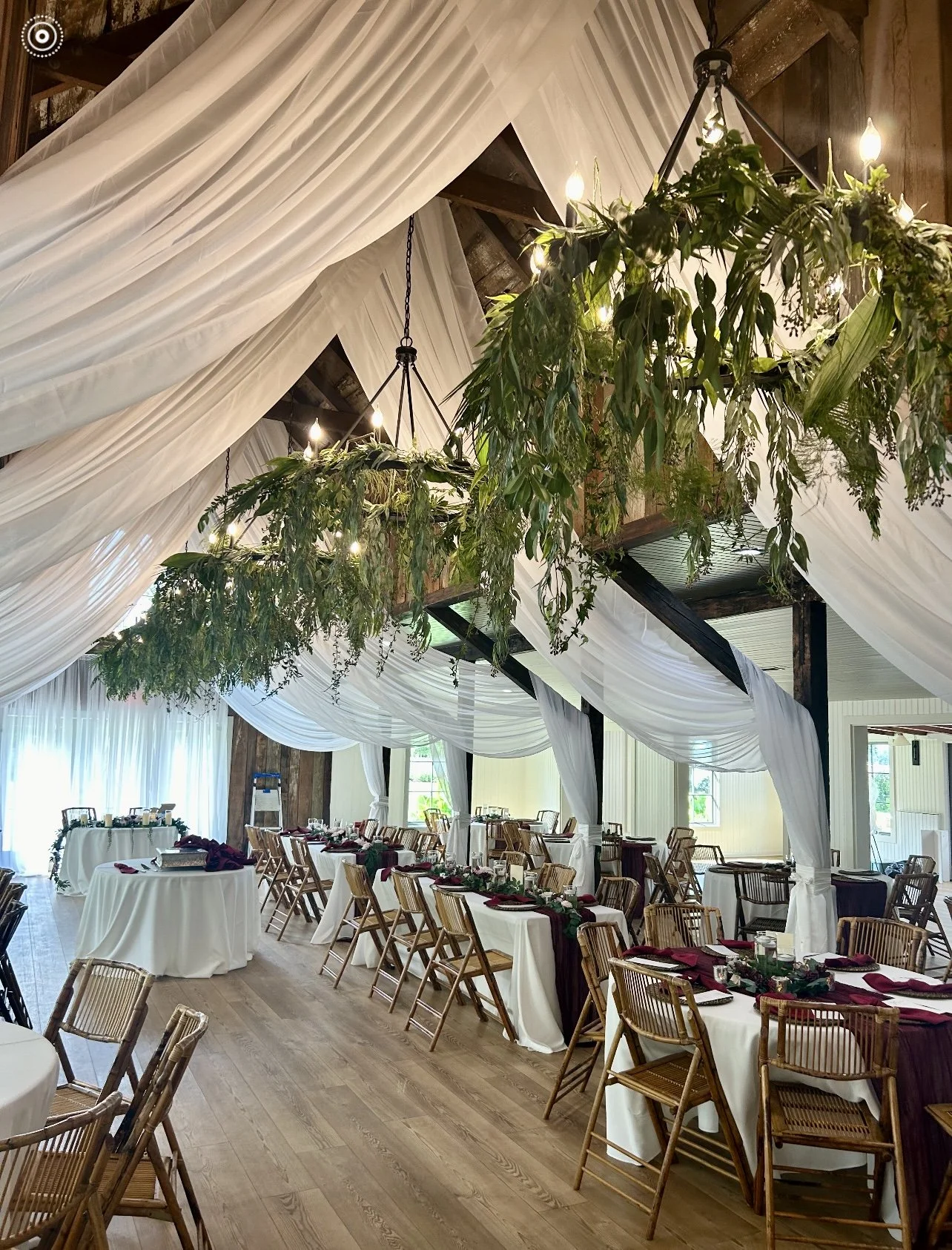 Draping Carriage House 