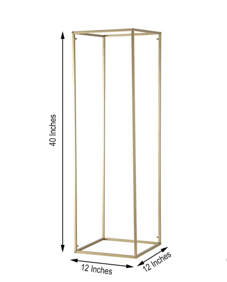 Gold Floral Harlow Stands