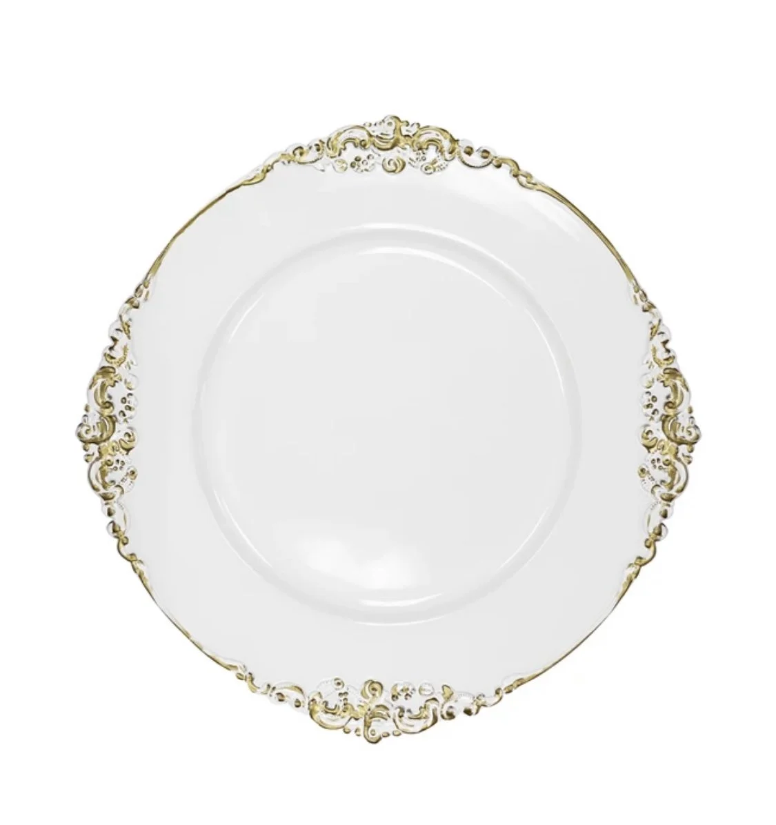 Vintage white with gold trim   #29 