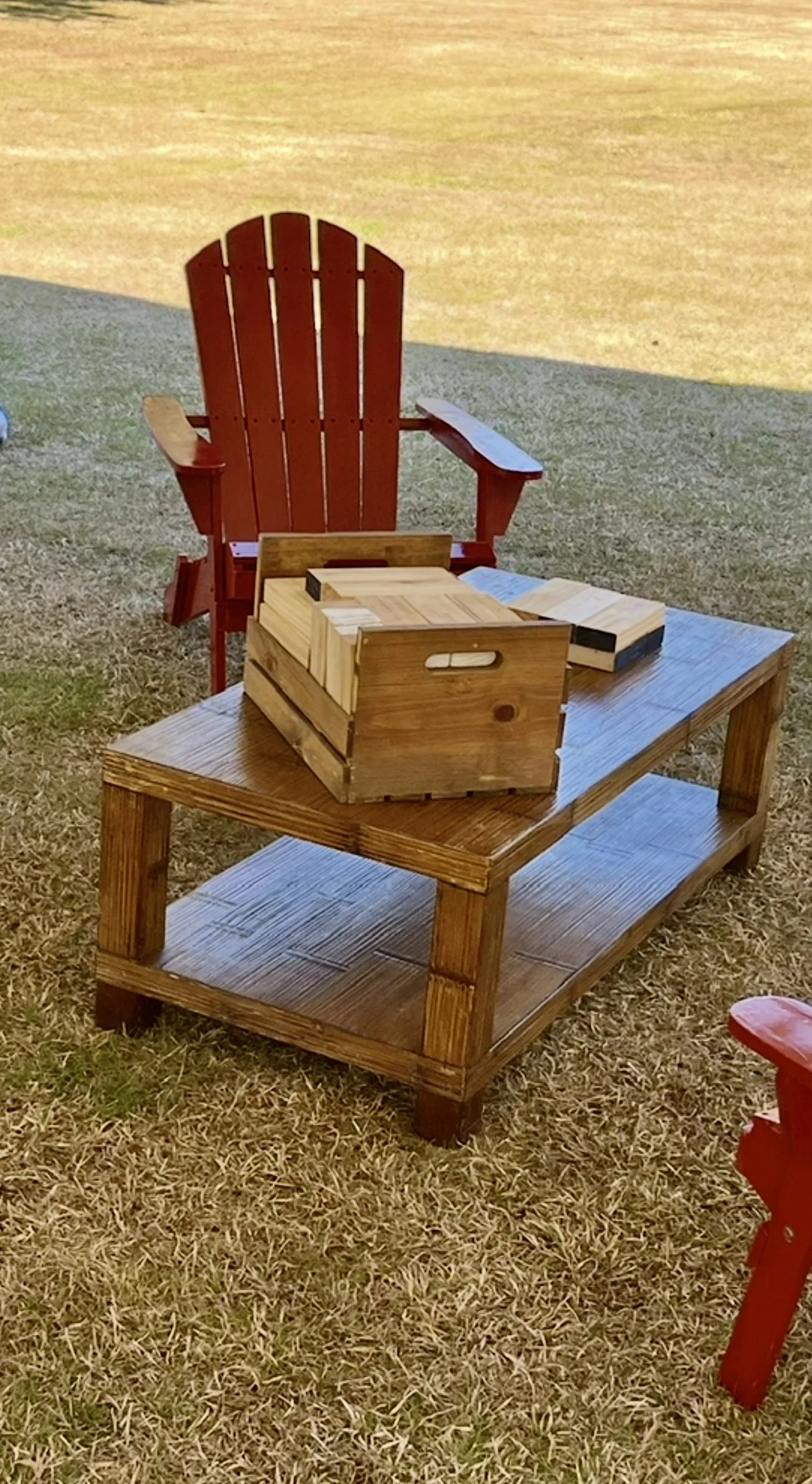 Bamboo look Coffee Table 