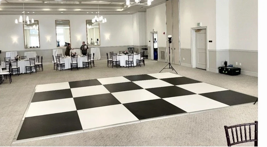 Black and White Dance Floor 