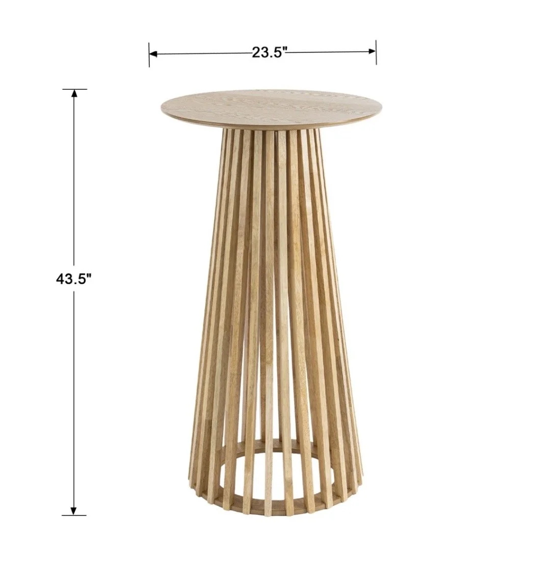  24” wide x 43” tall  
