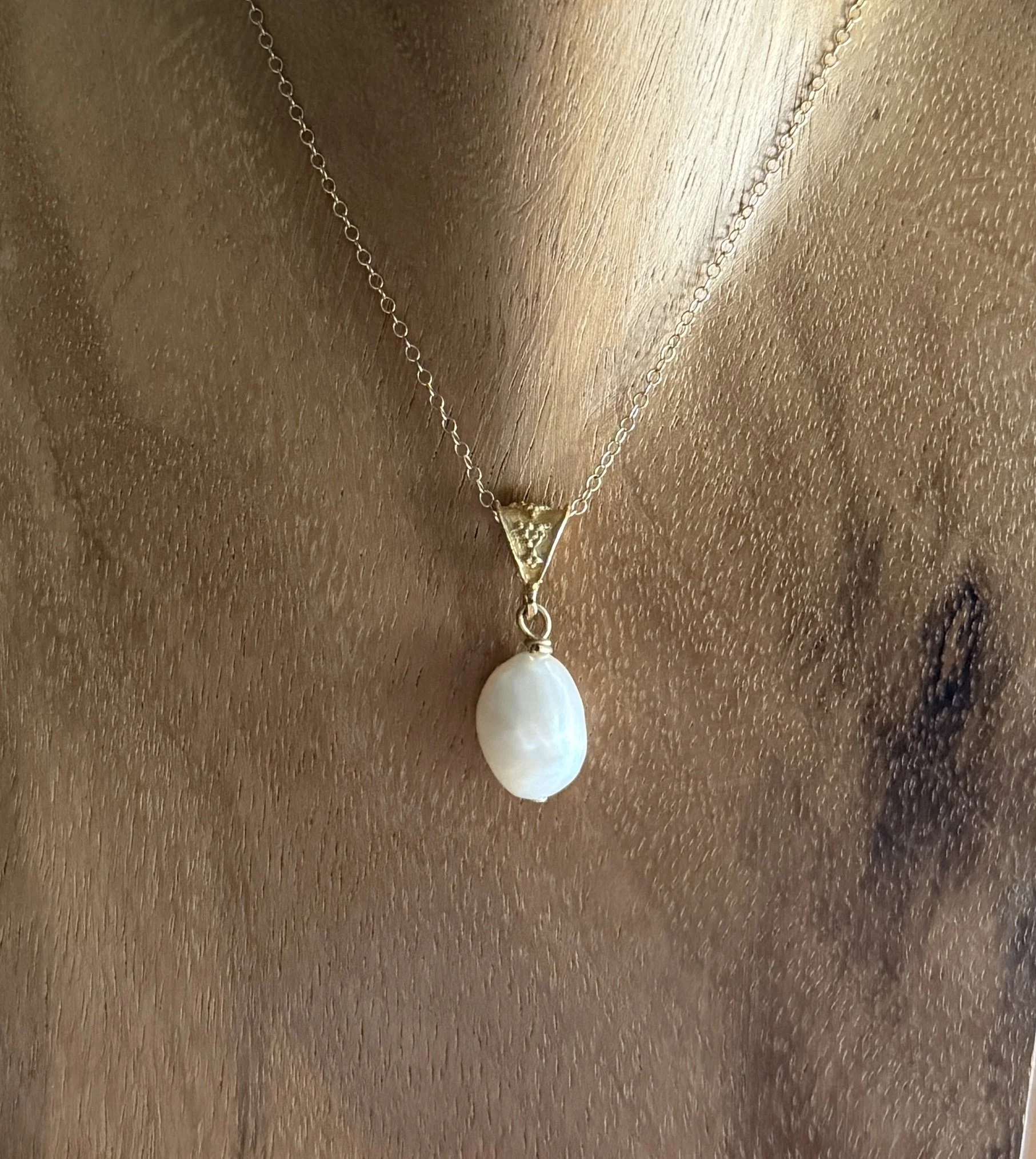 Large Baroque Pearl Drop