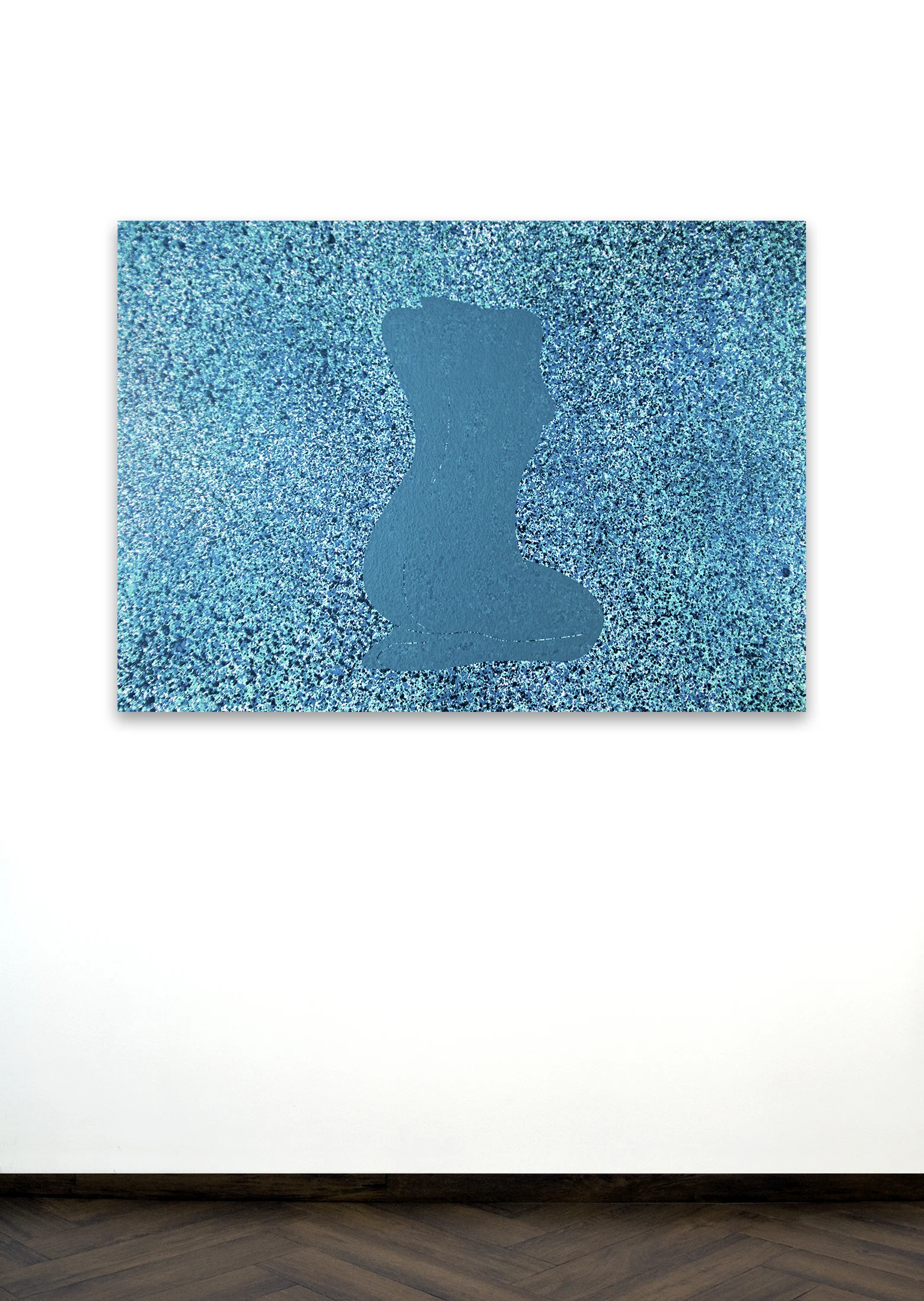 Skoya Assémat-Tessandier, Sleeping Beauty °IV, 2014 95cm x 135cm, Acrylic on canvas, wooden stretchers.