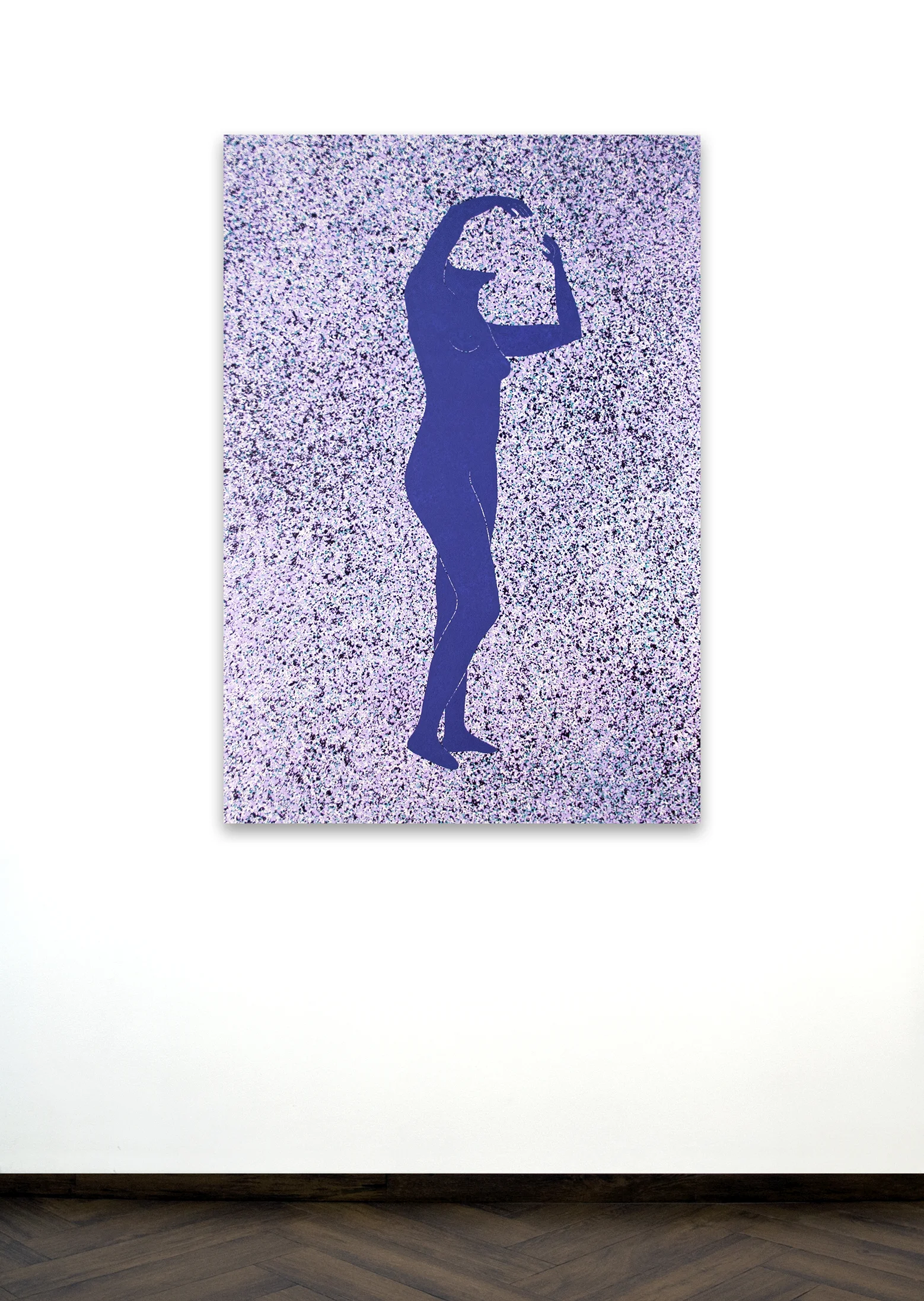 Skoya Assémat-Tessandier, Sleeping Beauty °VII, 2015 135cm x 95cm, Acrylic on canvas, wooden stretchers.