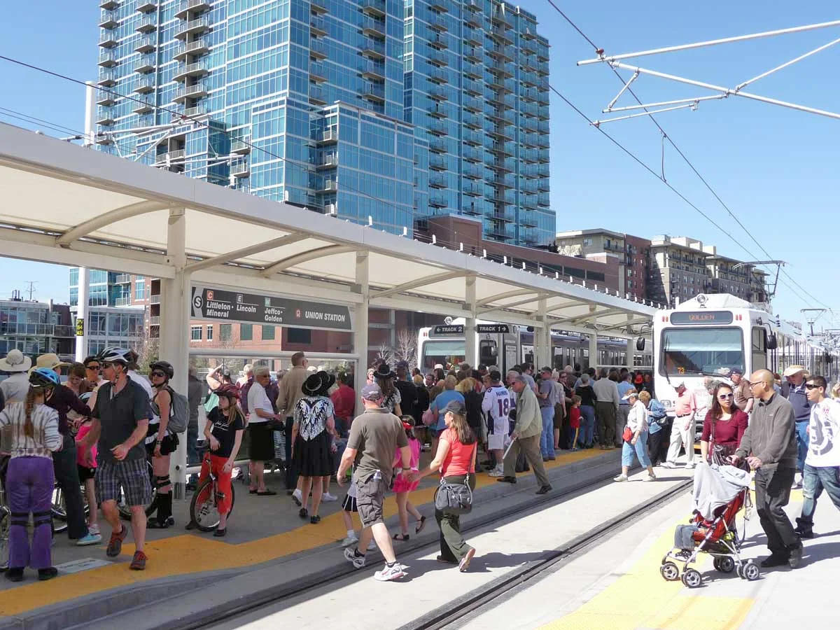 Observing&nbsp;public transit users at&nbsp;Denver's Union Station