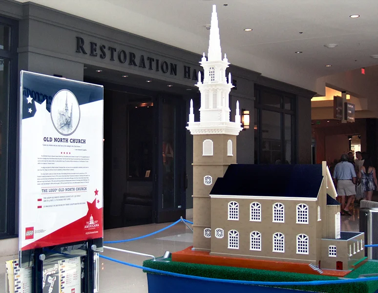 Old North Church, 200 hours to assemble at 1:32 scale.