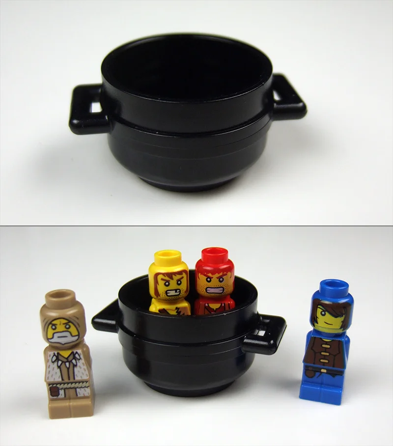 Boiling Alive in the witch's cauldron for six turns? Roll a black tile to get free!