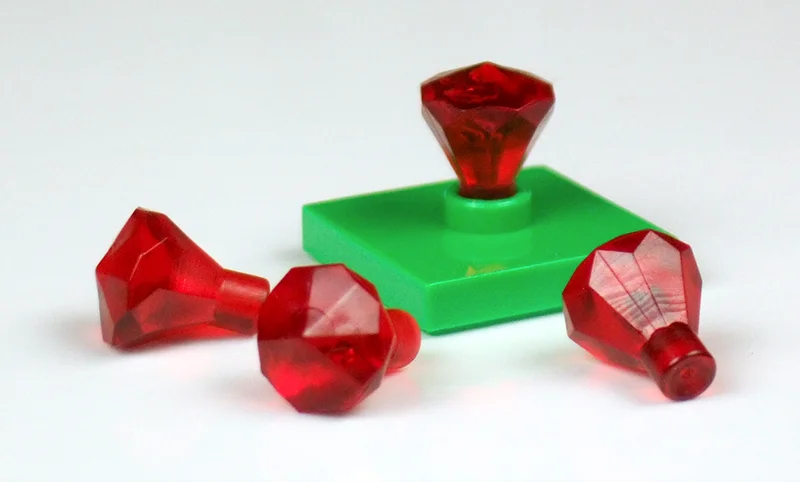 Like gold pieces, Rolling Rubies are scattered around our gameboard, too!