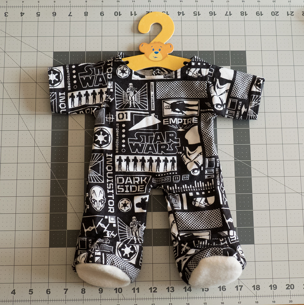 BAB pajamas in Star Wars printed flannel