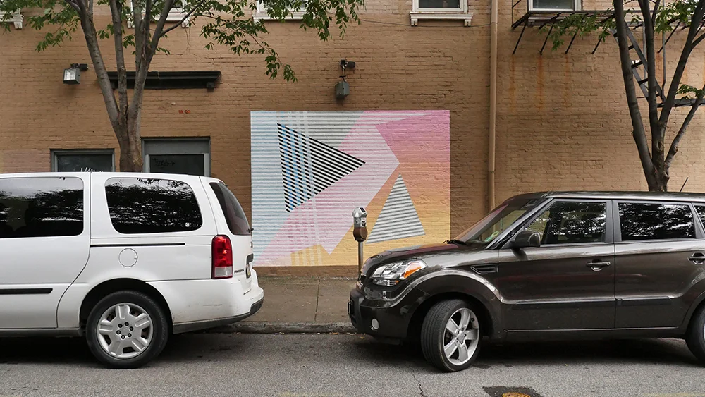 Loraine Wible's mural.