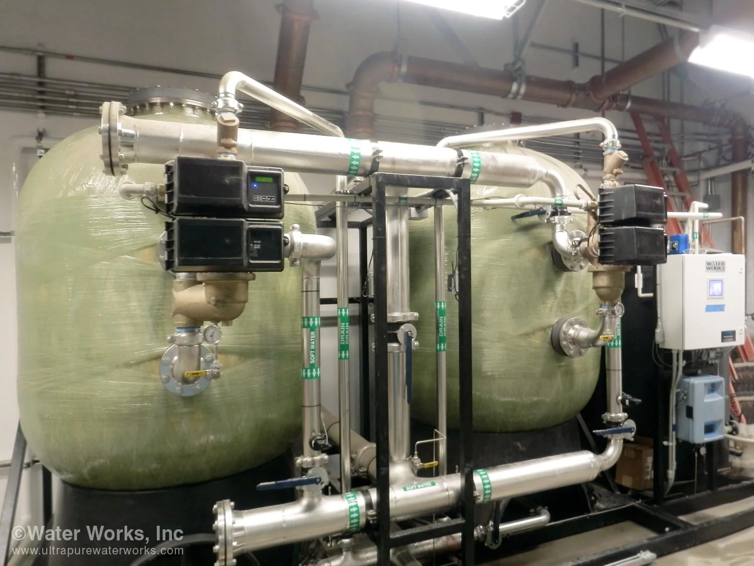 Ultrapure RO/DI Water System and Water Softening System for UCSD Jacobs Medical Center in La Jolla, CA
