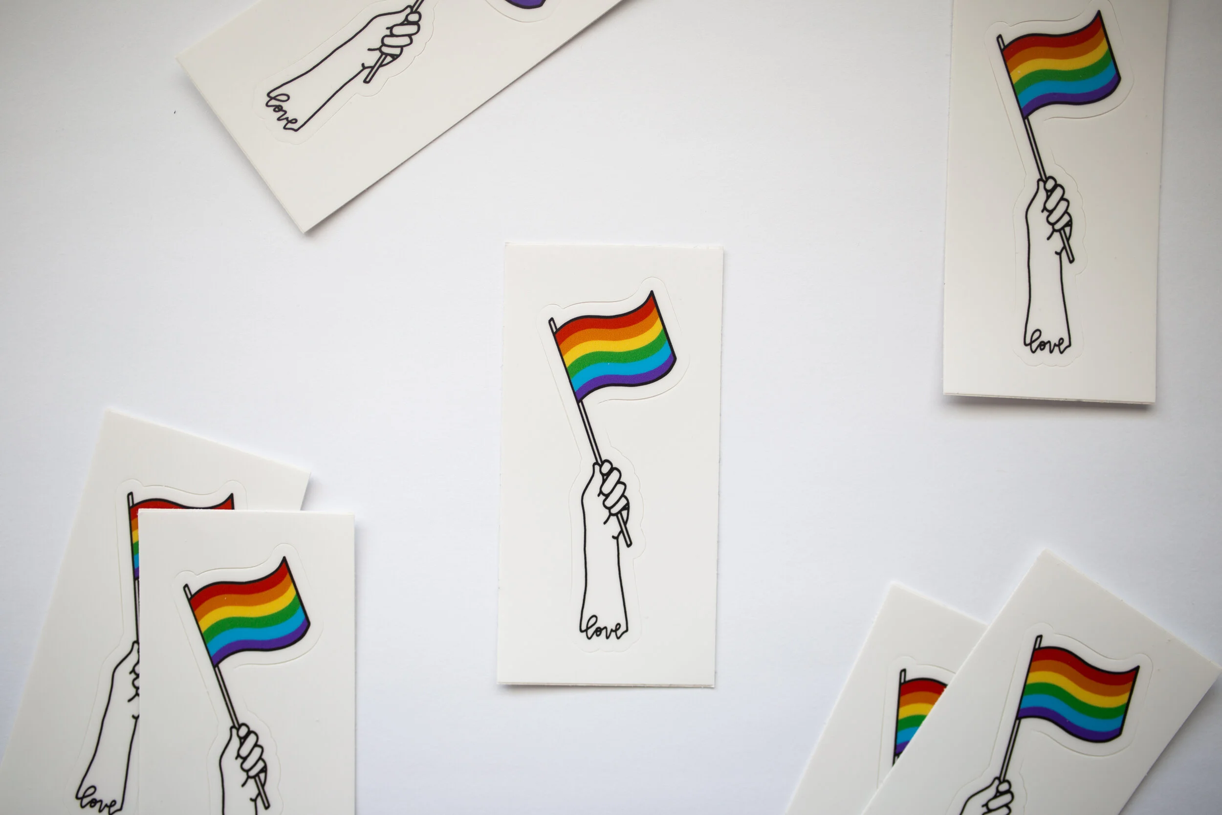 pride flag [stickers]