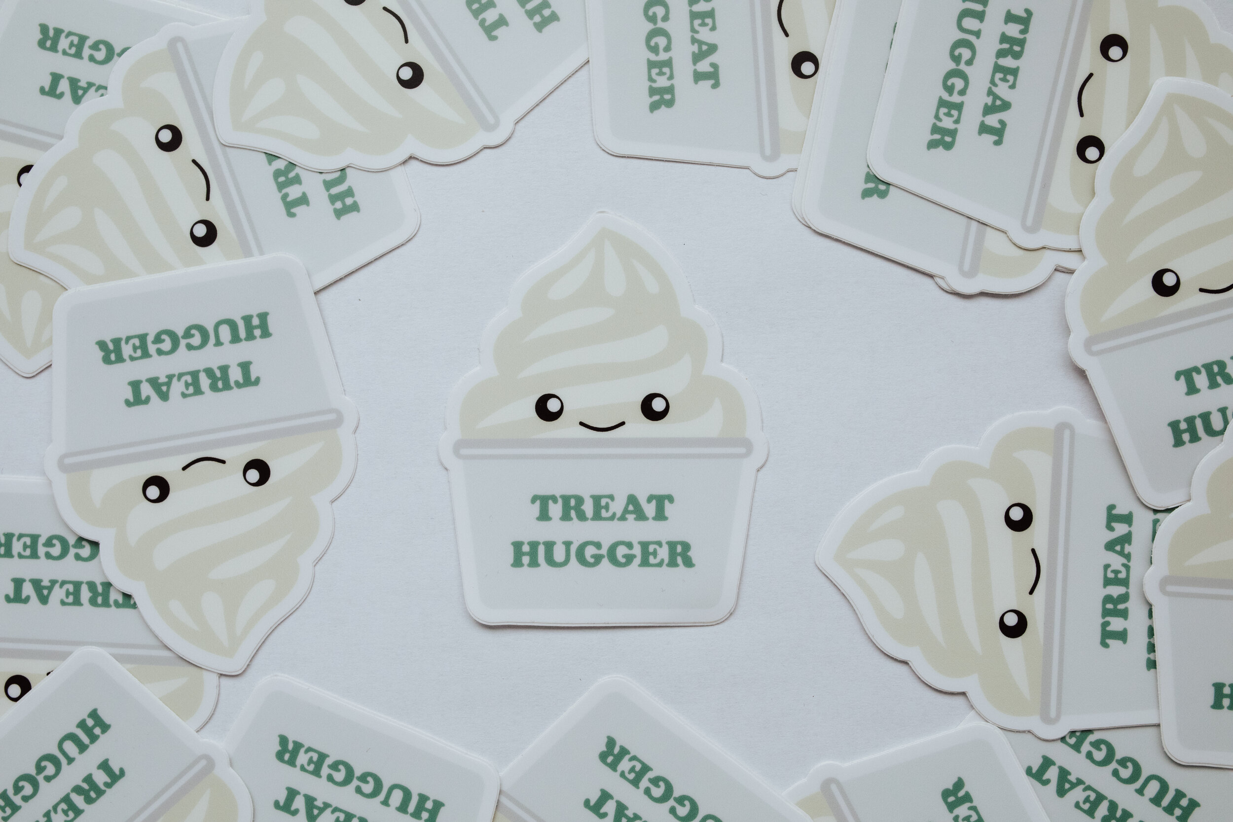 treat hugger [stickers]