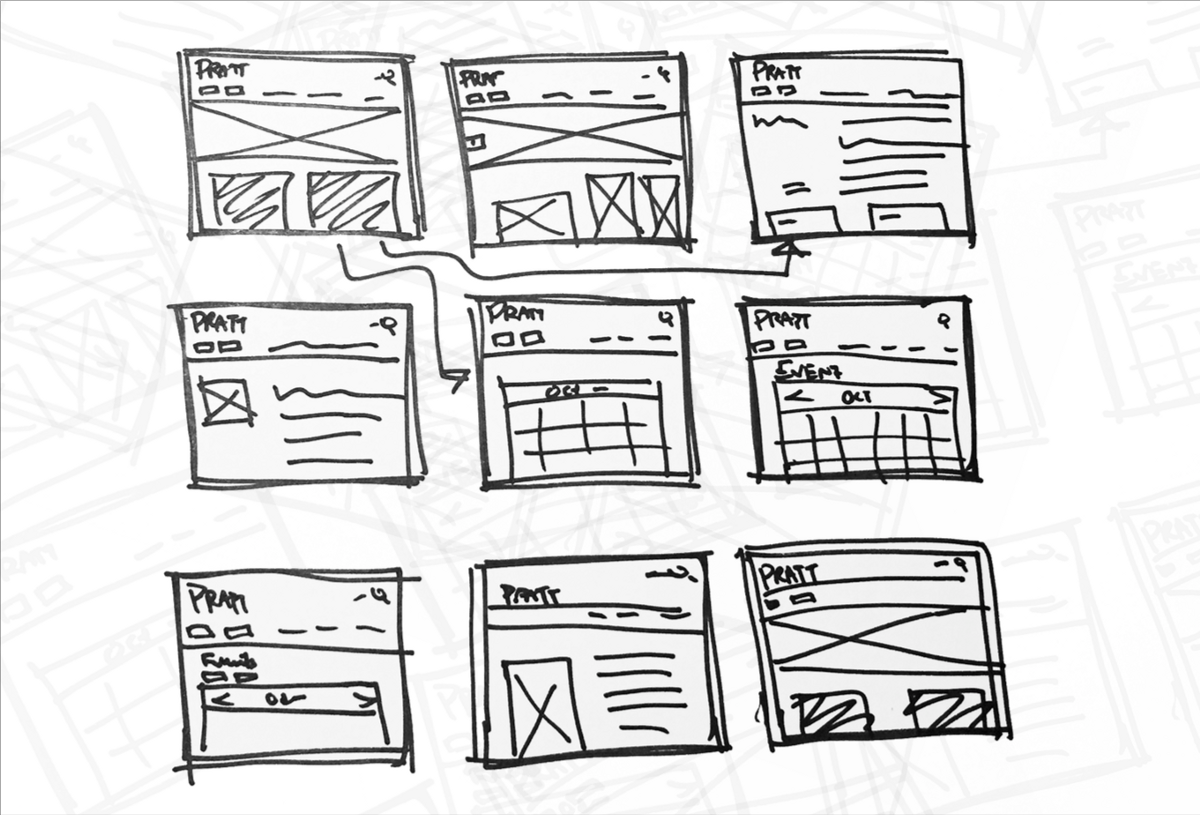 First sketches