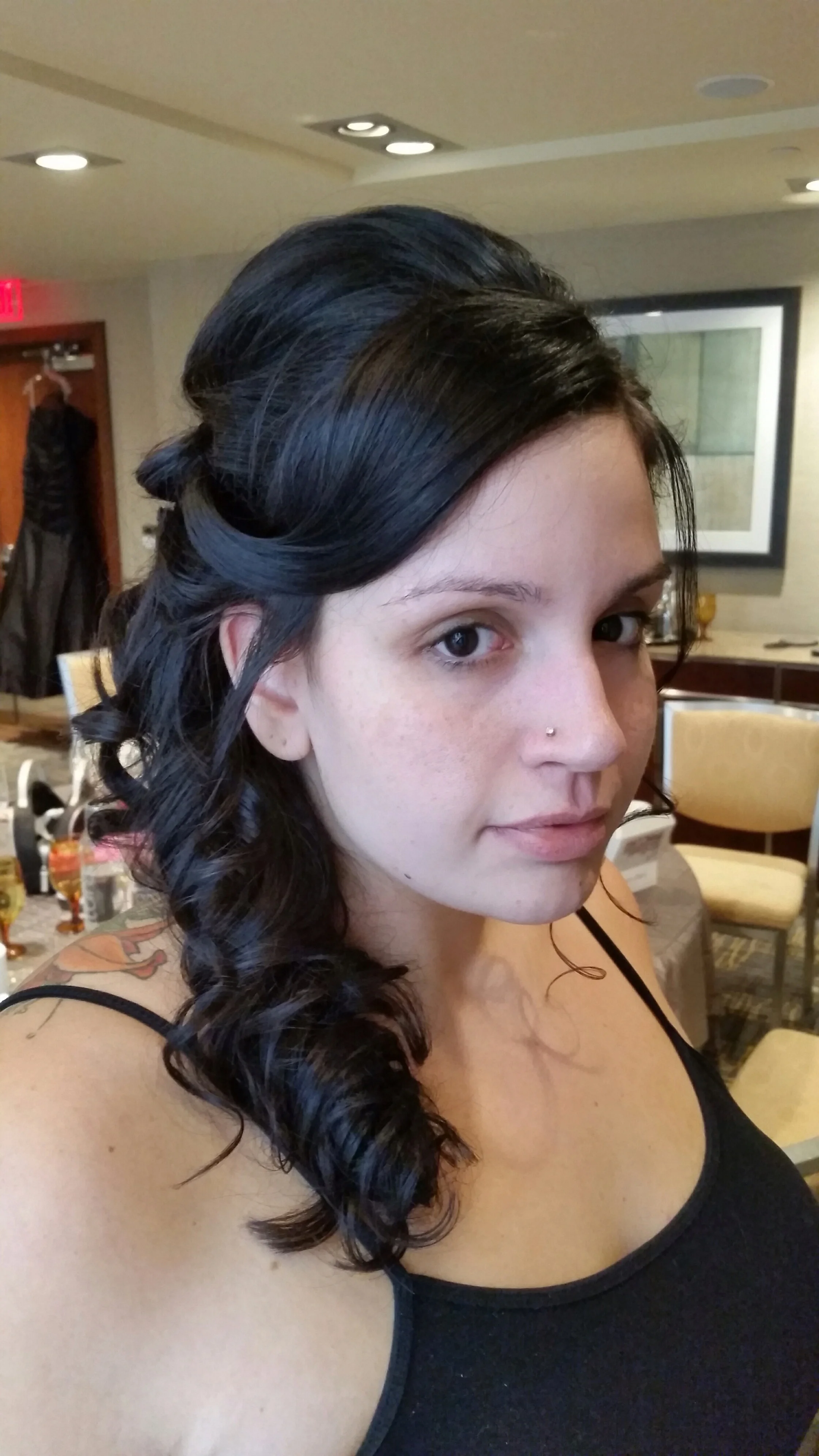 The bride Ericka