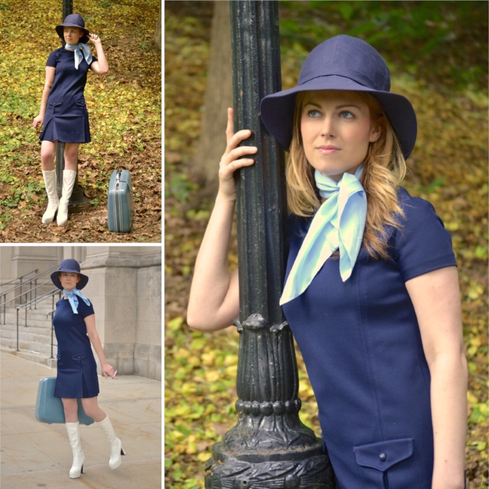 Sarah worked with photographer Mark Cerniglia to create this mod-styled 1960s short silent film for an educational fashion exhibit in New York City. She doesn't actually smoke. 😉