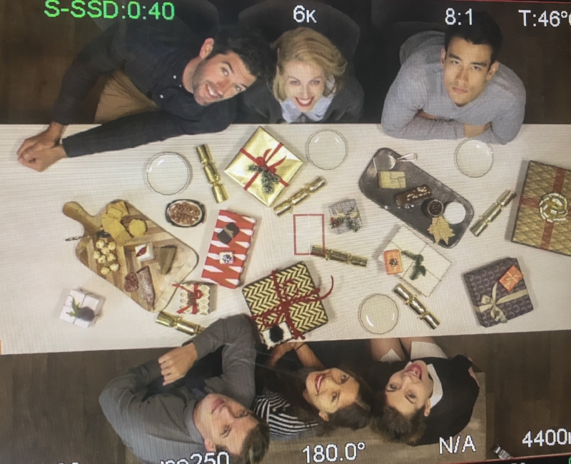 Sarah prepped for the holidays by shooting a "Friends-giving" style dinner for Stella Artois. The best part about this gig? All of the food and drinks were edible (and delicious)! Oh, and the camera angles were cool too.