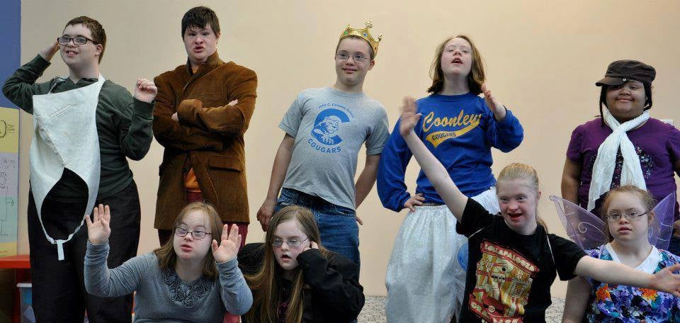 Playing with different characters during rehearsals from A Midsummer Night's Dream (2012)