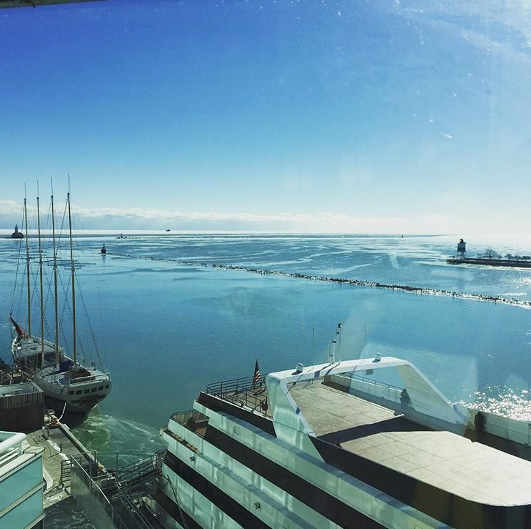 Chicago Shakes has some of the best views of the lake and the city...that's reason enough to go there!