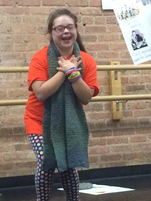 Mila's Bob Cratchit is full of love!