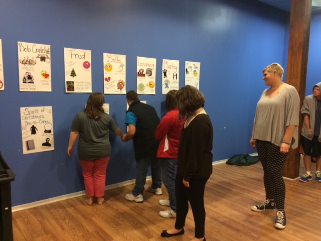 Getting a closer look at our character boards!
