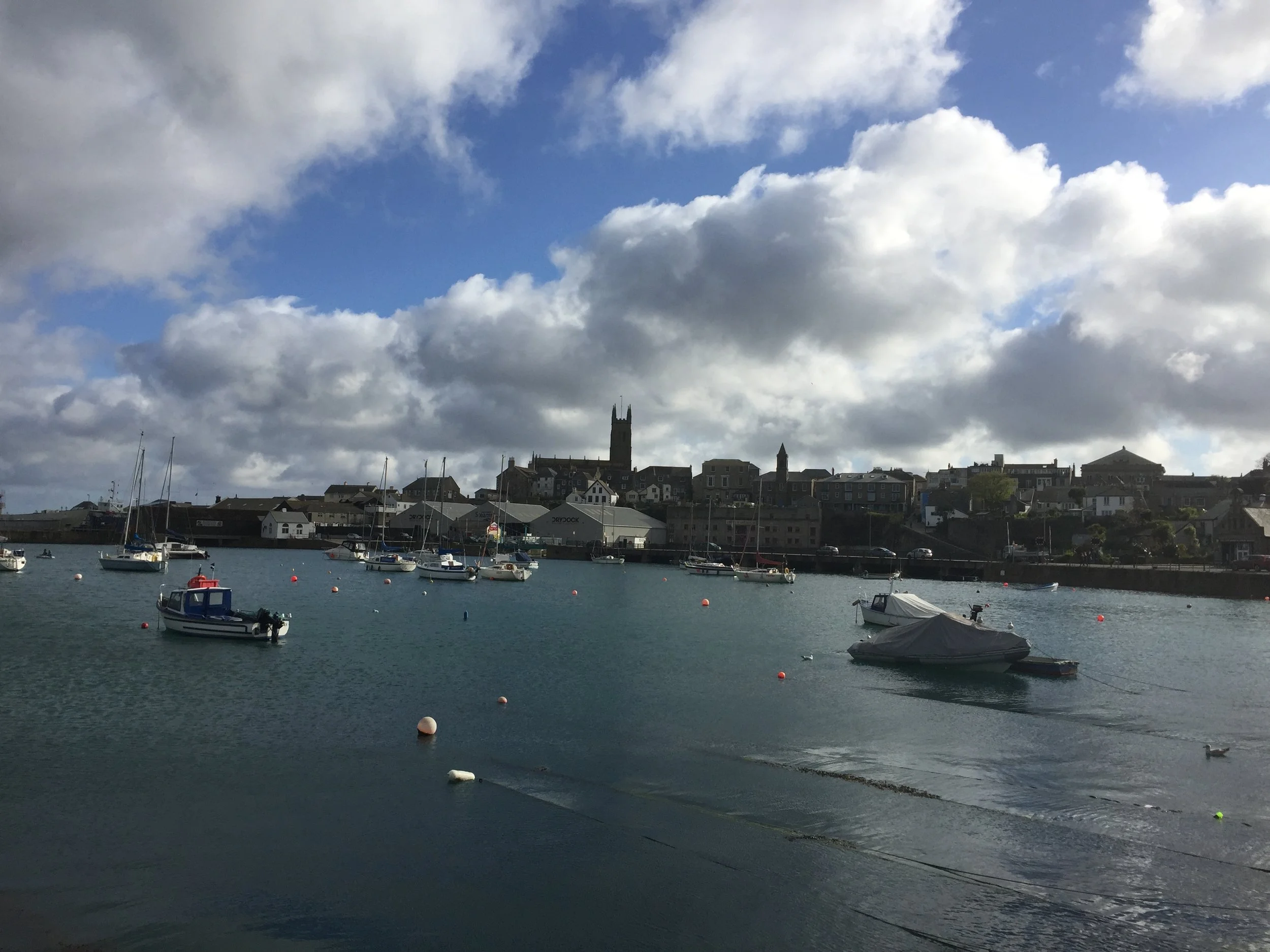 I made a quick stop in Penzance over spring break. It's not that scary, see? 