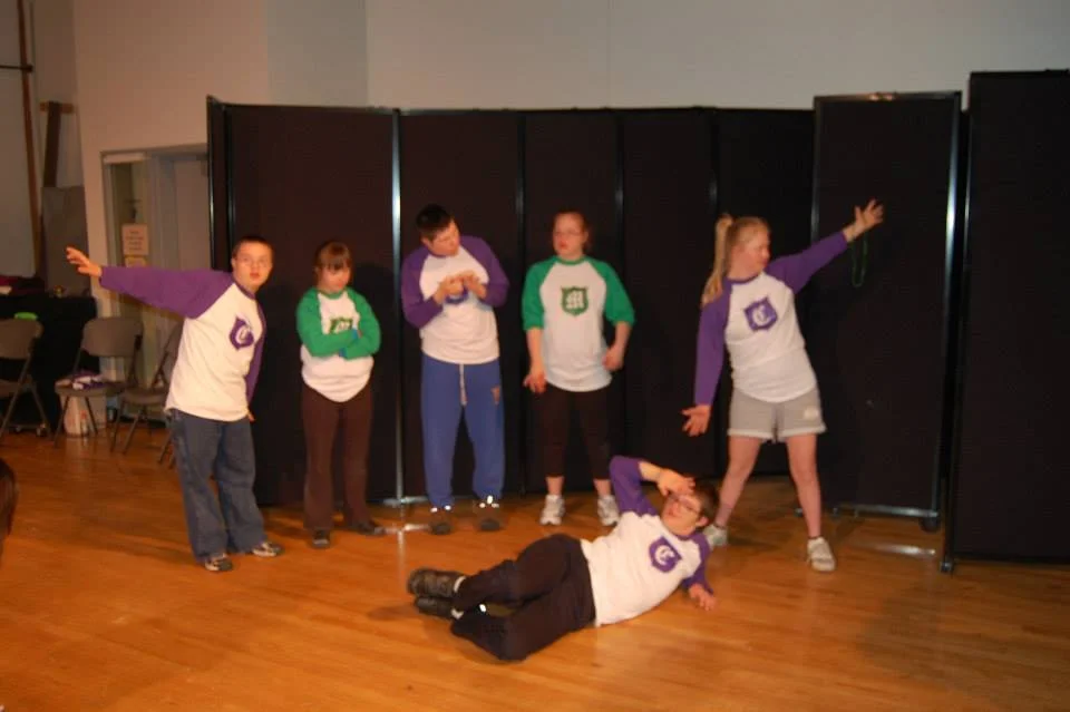 Rachel (far right) and the cast of our very first production, Romeo & Juliet in 2011