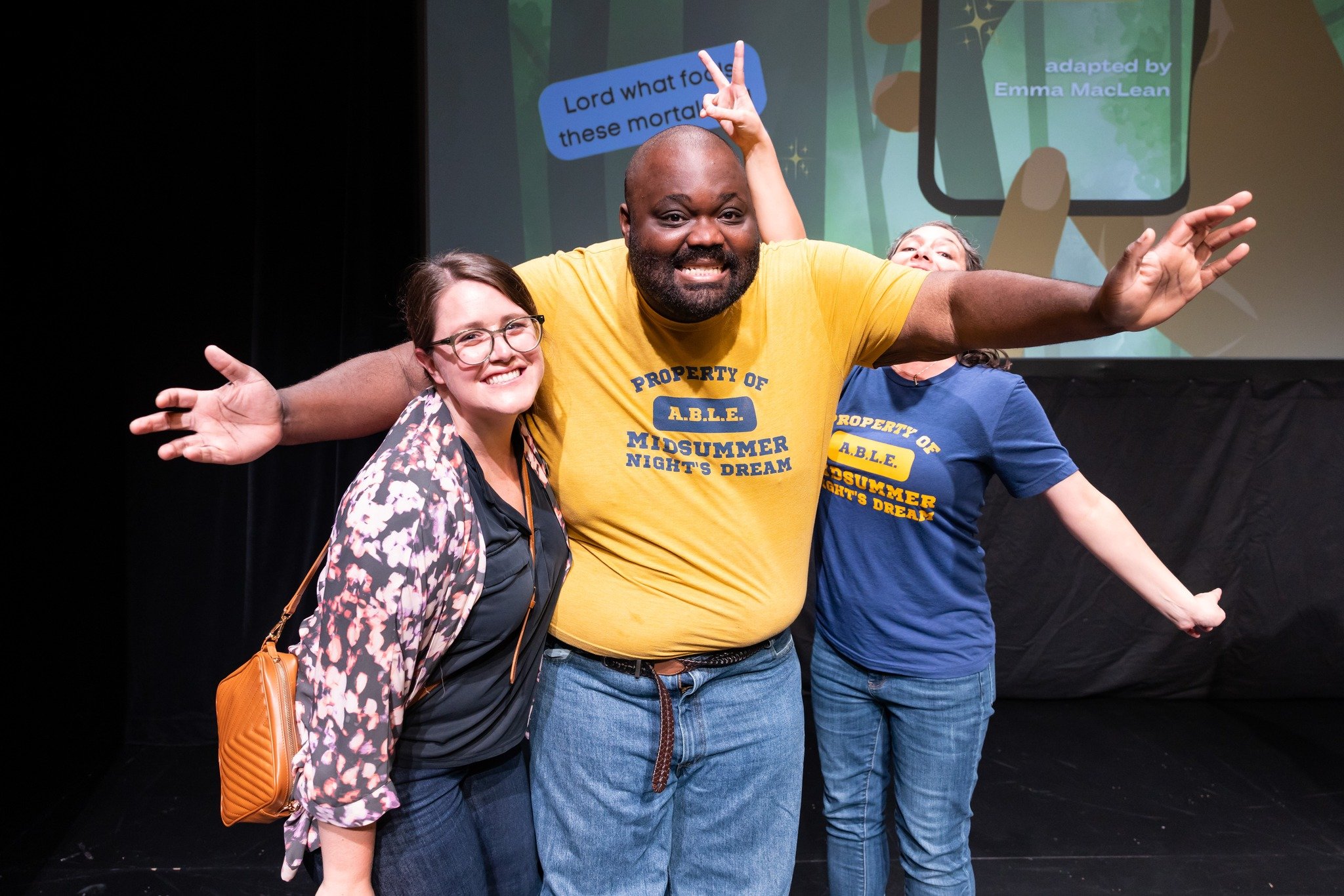 #HappyBirthday to the one and only ERIC! If you've been to any ABLE event over the past 9.5 years, you probably know Eric. Though he didn't join us onstage until 2022, Eric has been an avid supporter since the very beginning. Whether he is performing