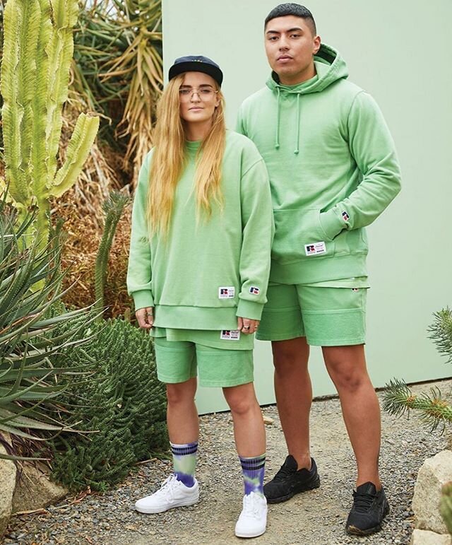 Cactus love 🌵💚
Hair &amp; makeup on the amazing @gflip for @russellathleticanz Eagle R. Campaign - Best shoot with the best team 💗