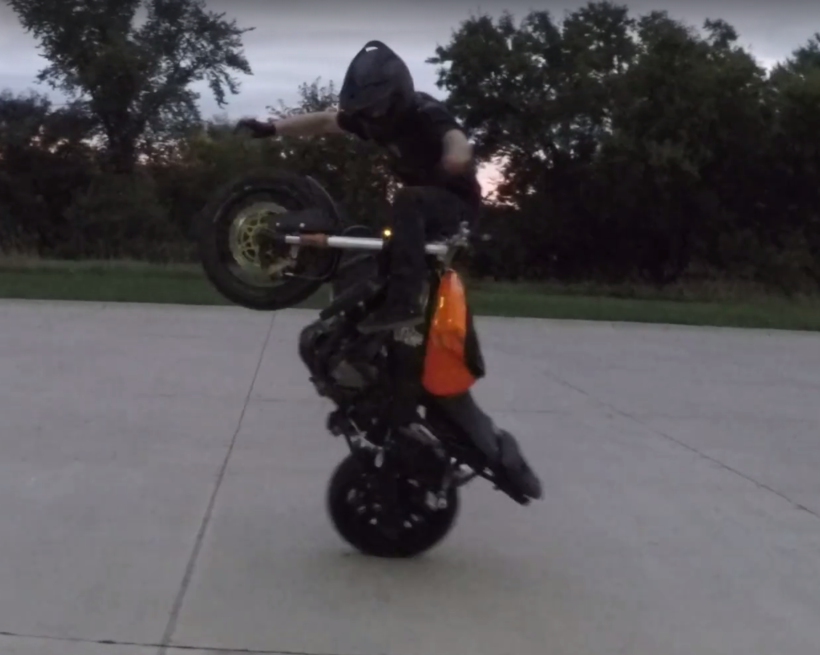 RJ ShrimptoonHaunting a wheelie!