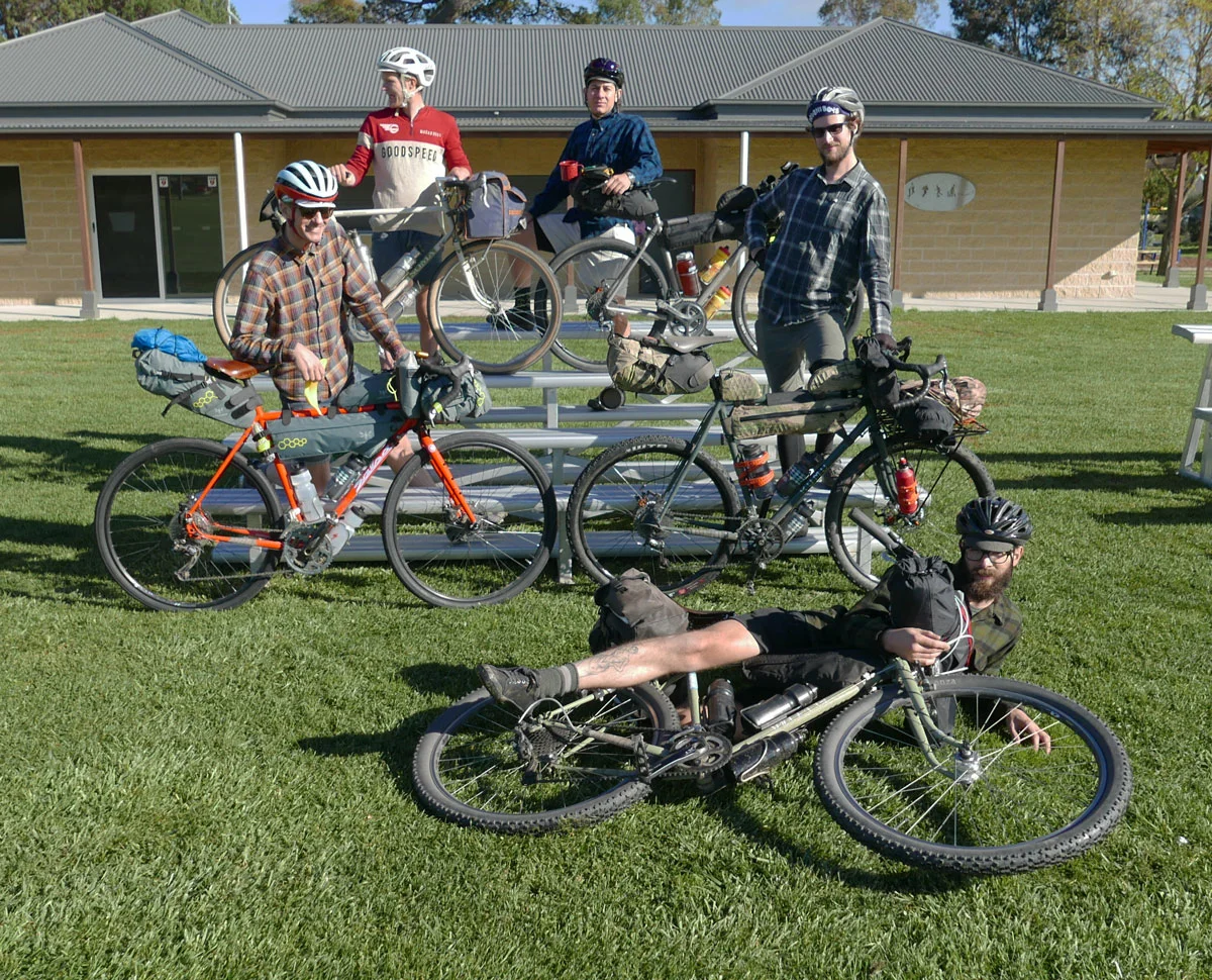 The mostly plaid troupe consisted of Keytie, Harry Patches, Gypsy, Myself and Tommy Tarmac.