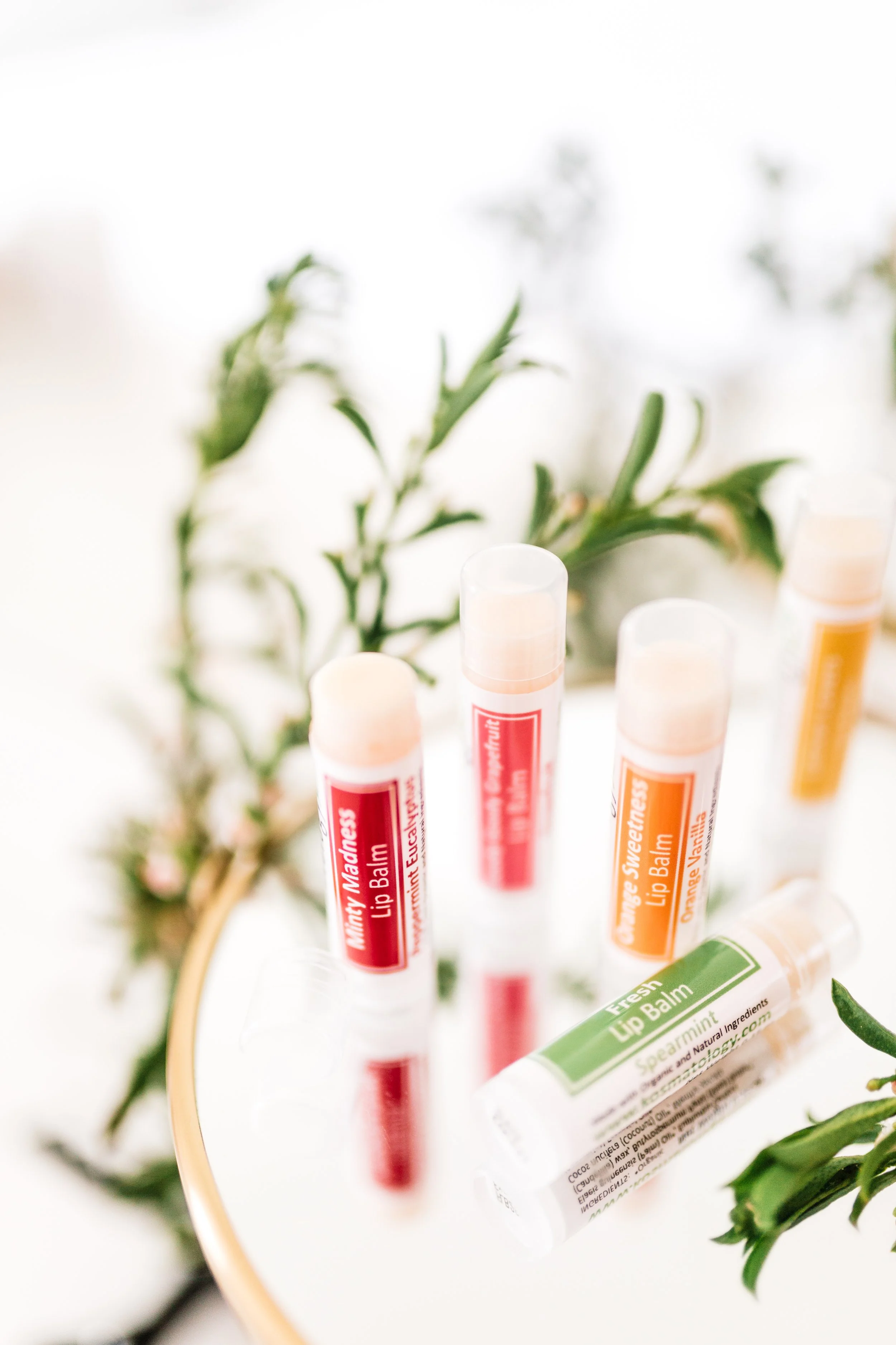 organic lip balm