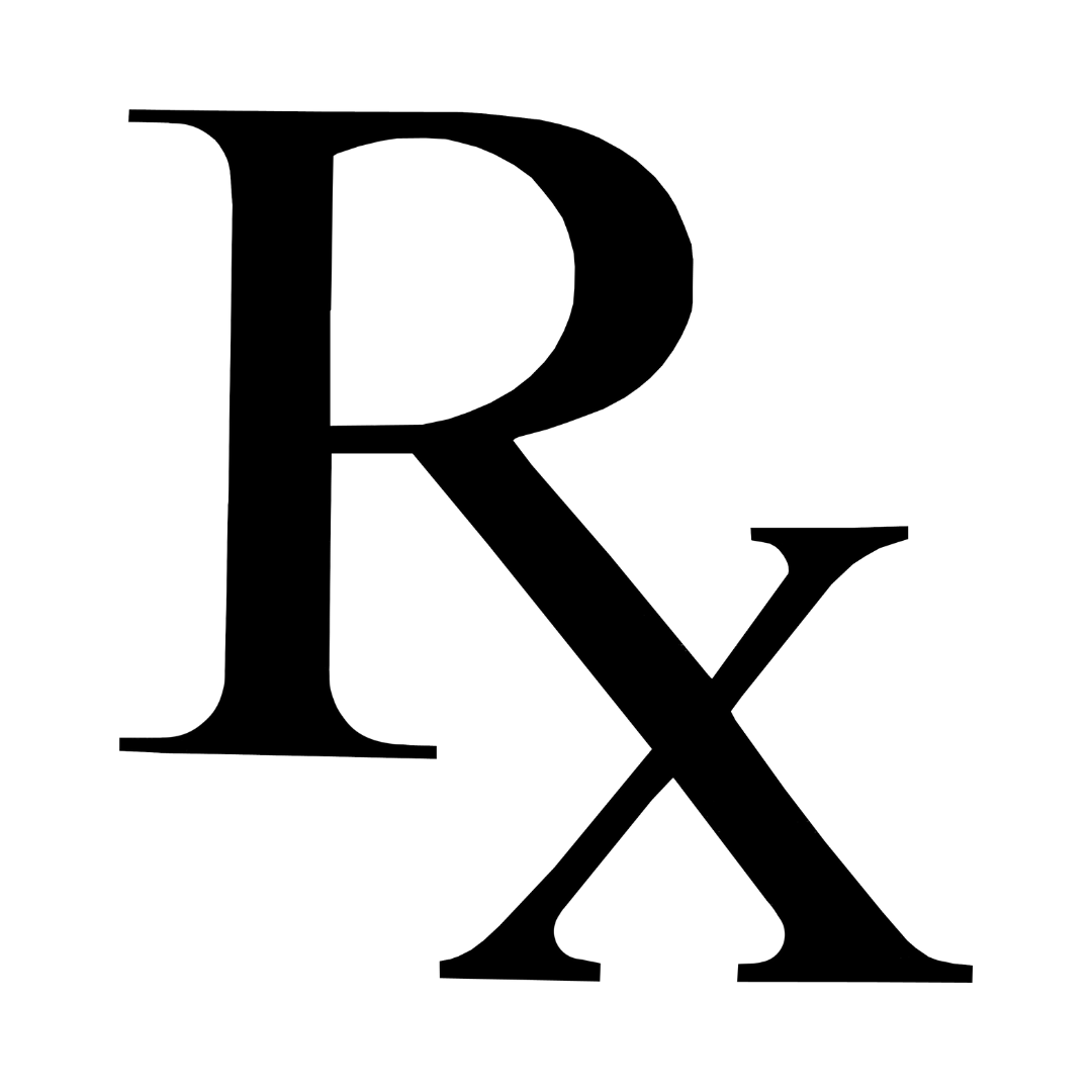 Pharmacist RX symbol